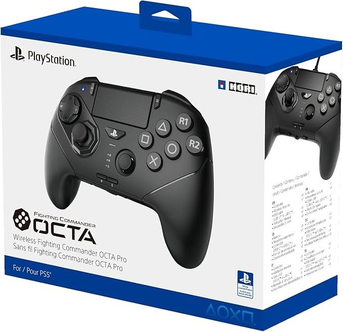 HORI Fighting Commander OCTA PRO: Officially Licensed Sony PlayStation 5 Ac