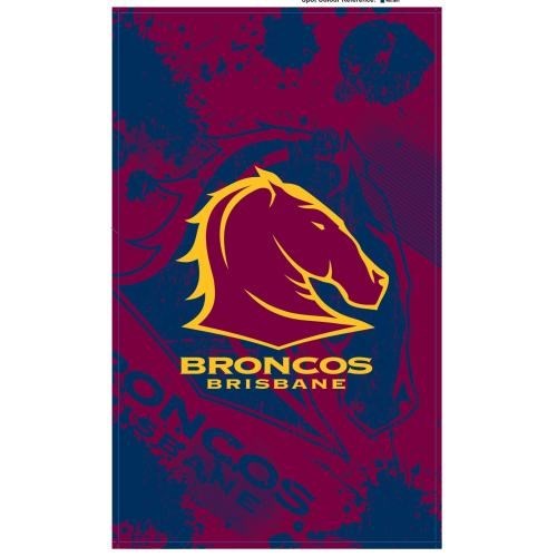 Brisbane Broncos NRL 2013 Cape Wall Flag