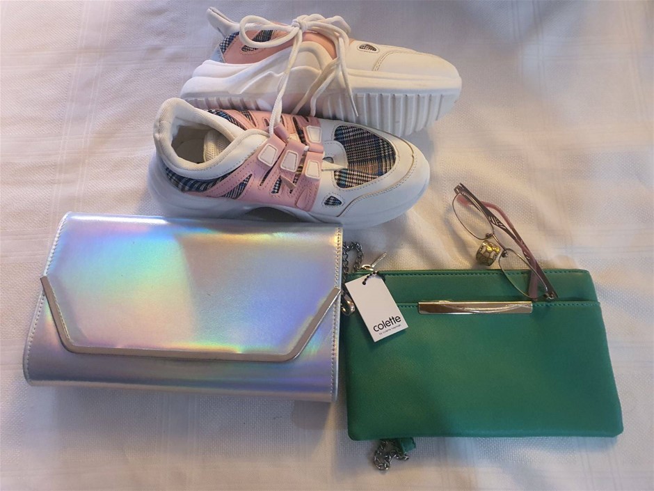 Misc. Collette Bags and Rubi Shoes 37 as New with Eyeglass frame