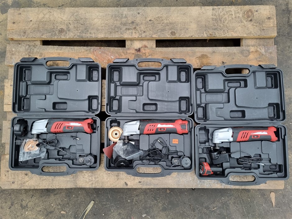 10.8V Lithium Ion Cordless Multifunction Tool x 3 units