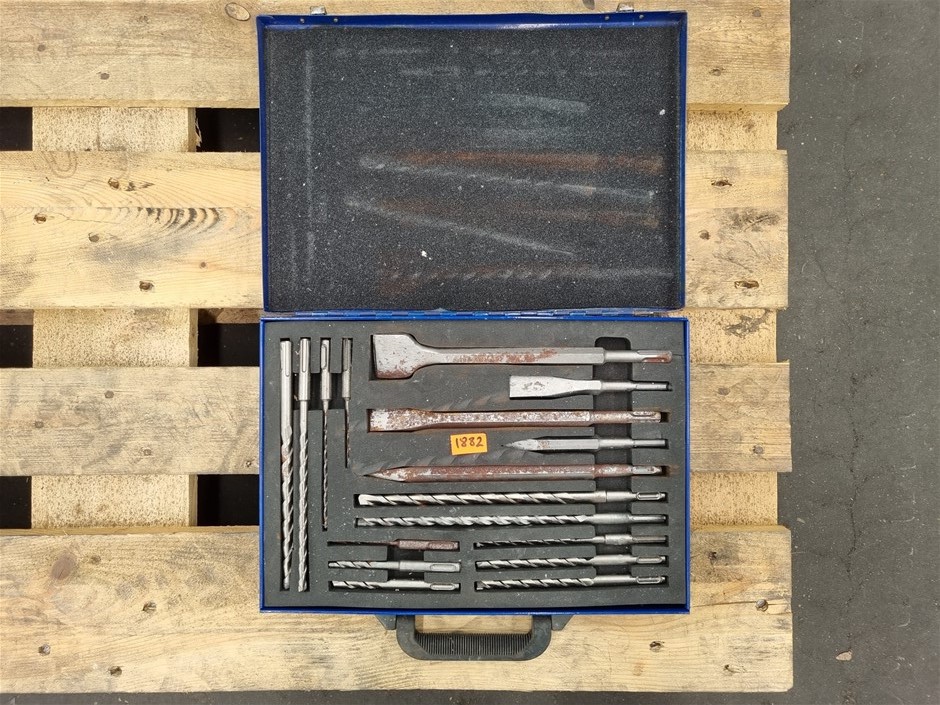 17pc SDS Drill bit & Chisel Sets (Complete and Unused) x 1 units
