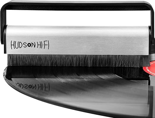 Hudson Hi-Fi Vinyl Record Cleaner Brush - Turntable Carbon Fiber Record Cle