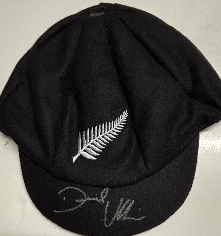DANIEL VETTORI SIGNED TEST CAP