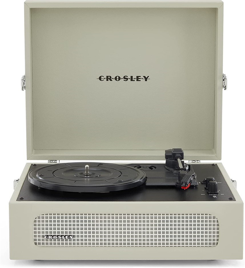 CROSELEY Voyager Portable Bluetooth Turntable, Dune.