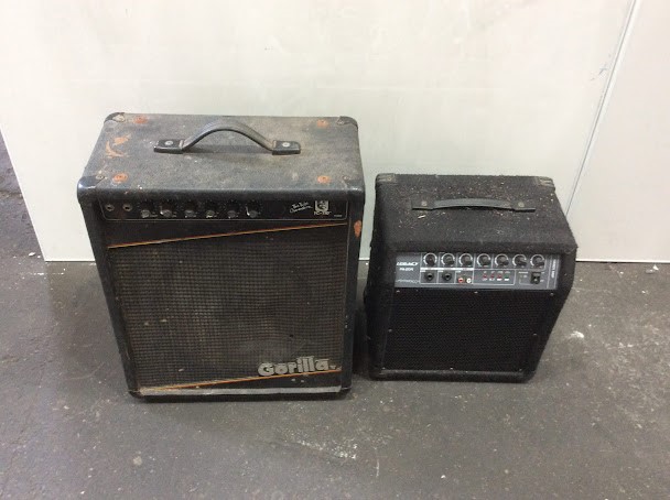 Gorilla TC-110 Guitar Amplifier&Legacy PA-20R Handy Amp (Lot of 2)