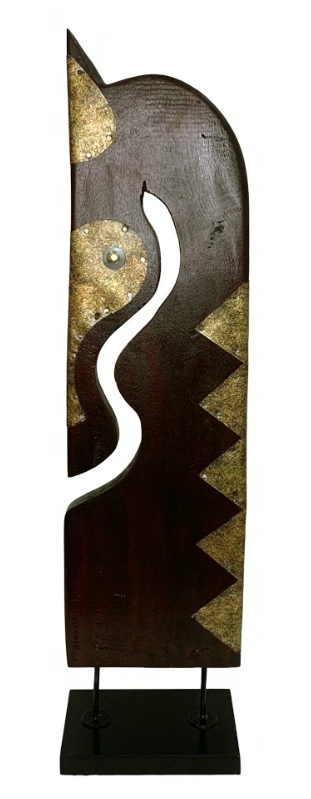 2 x Horsehead 2 Rgt H: 61cm KO-248 NB: One statue has a missing piece