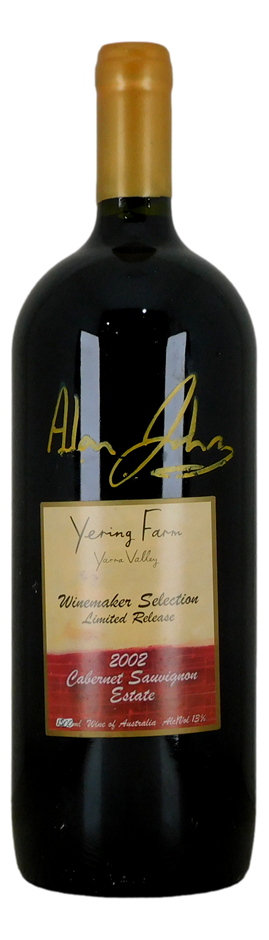Yering Farm Cabernet Sauvignon 2002 (1x 1.5mL)