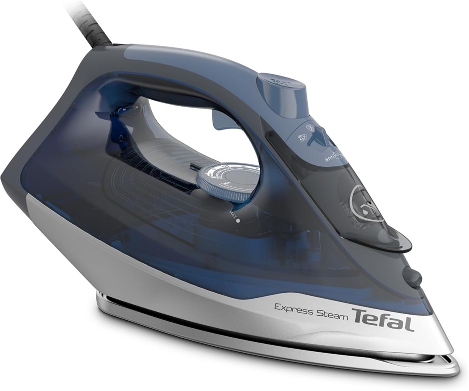TEFAL Express Steam Powerful 2400W, FV2868. NB: Minor Use.