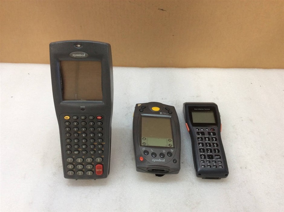 CASIO Handheld Terminal with Bluetooth + Data Terminal (Lot of 3)