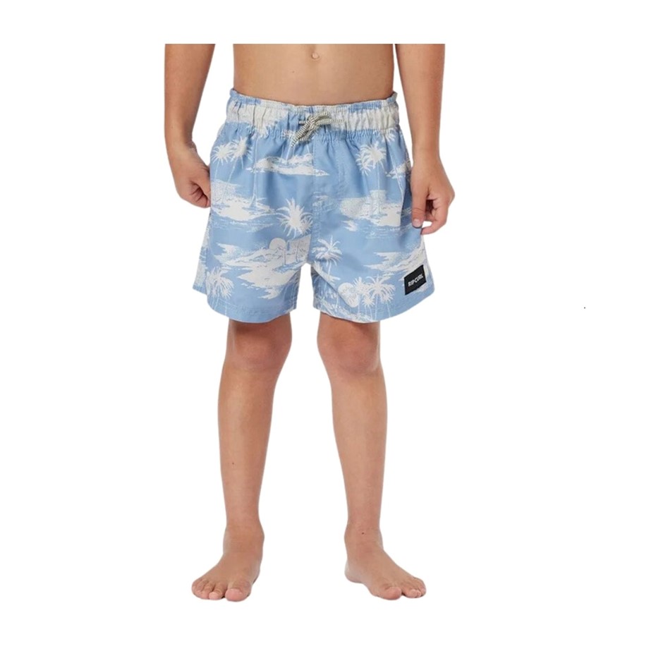 RIP CURL Boy's Dreamers Volley Shorts - Spray Blue, Size 5-6. RRP: $39.99.