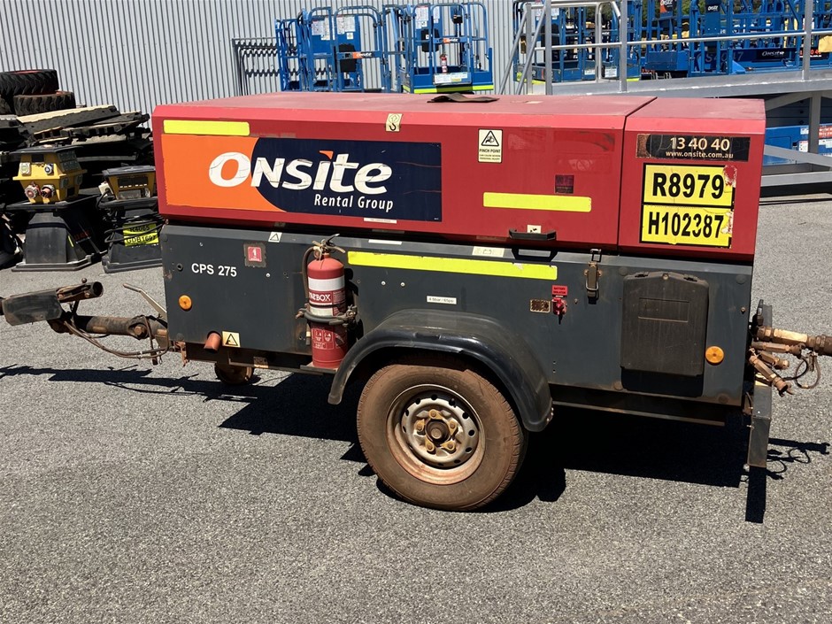 2015 CHICAGO PU CPS275 Compressor - 260cfm - Diesel - Kwinana