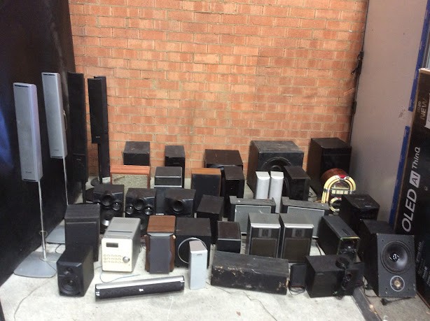 Sony/Panasonic/JVC/Logitech/LG Mixed Brand and Model Speaker Systems