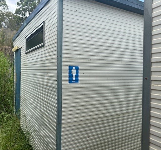 Portable Toilet Block - 3.6m x 2.4m - Male - Forest Lake