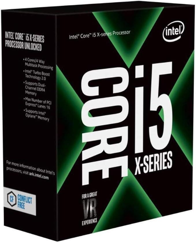 INTEL Core i5-7640X 4.00 GHz LGA 2066 CPU Box - Black. NB: Used, Missing So