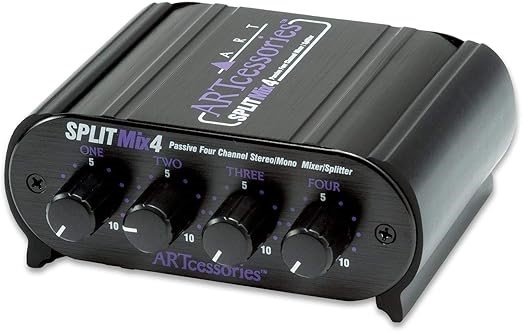 ART SPLITMix 4 Four Channel Passive Splitter/Mixer. NB: Not In Original Pac