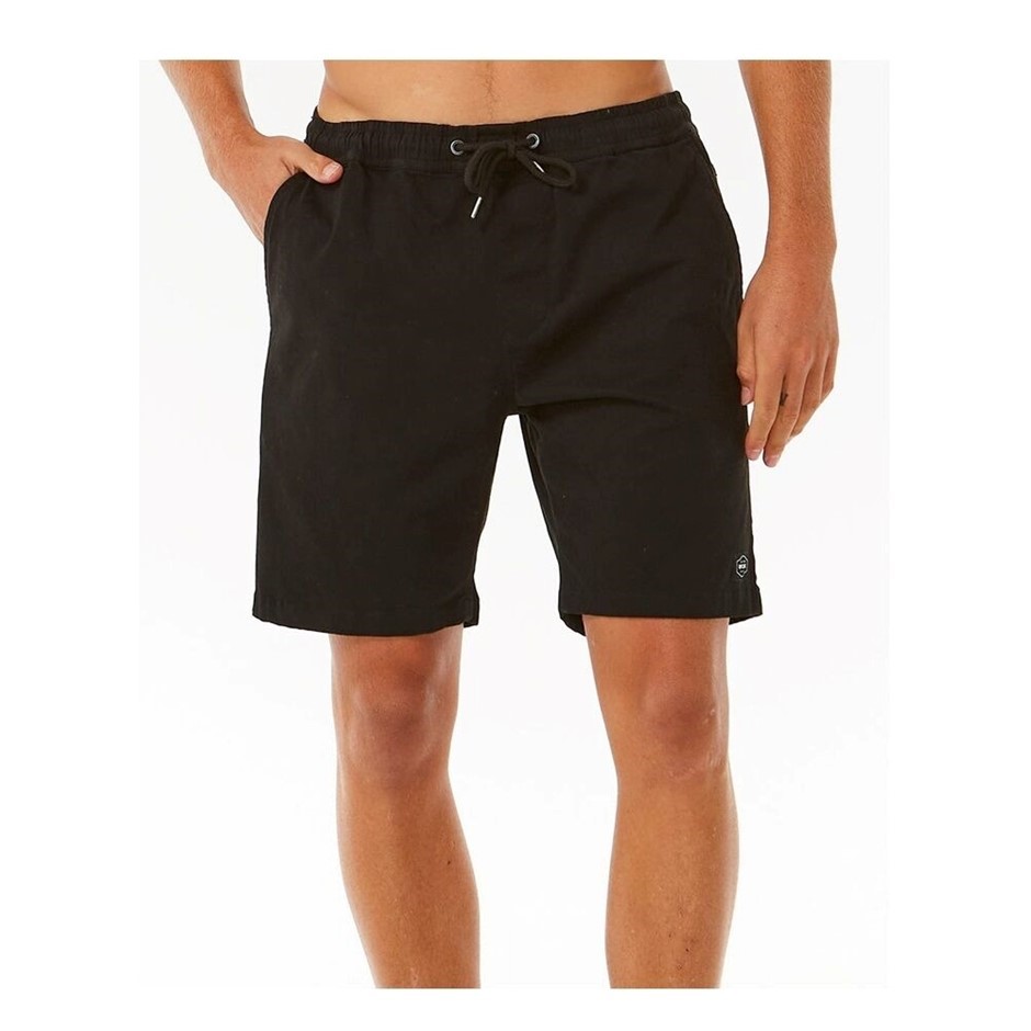 RIP CURL Men's Classic Surf 19" Volley Shorts - Black, Size 2XL. RRP: $69.9