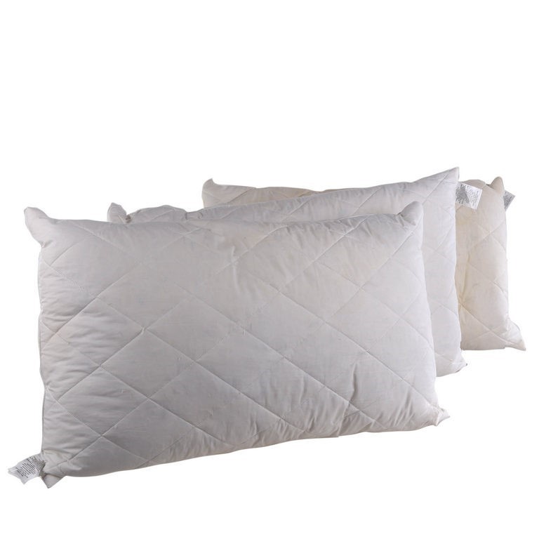 3 x ODYSSEY LIVING 100% Duck Feather Pillows. N.B. Not in original box, use