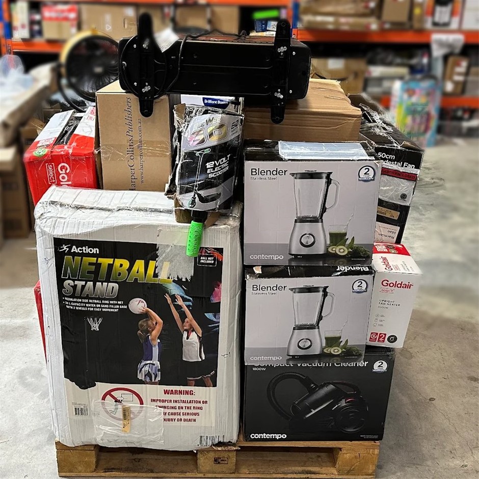 Approx 32 x Home Appliances/Electronics: Electric Scooter, Exercise Bike,