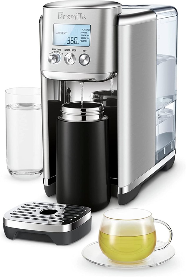 BREVILLE the AquaStation™ Hot Water Dispenser, LWA200BSS, Brushed Stainless