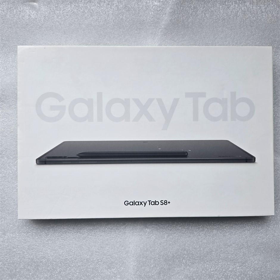 Samsung Galaxy Tab S8+ SM-X800 256GB, Wi-Fi, 12.4 in - Graphite (AU Stock)