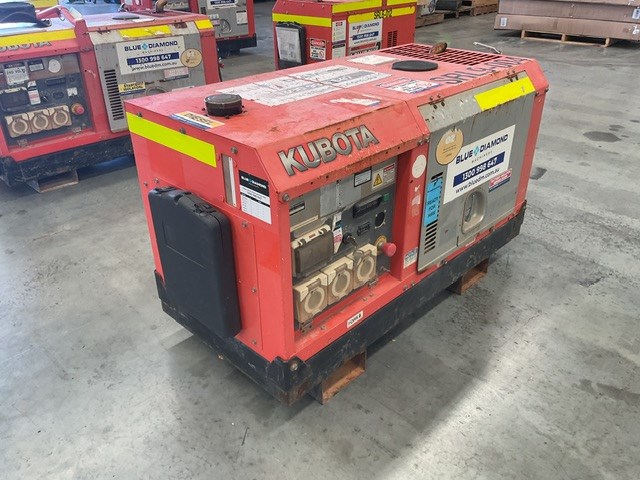 Unreserved Kubota, Denyo & Airman Generators