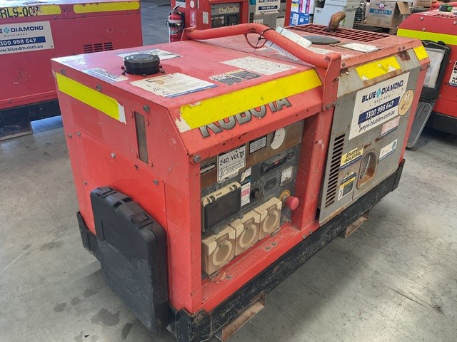 Unreserved Kubota, Denyo & Airman Generators