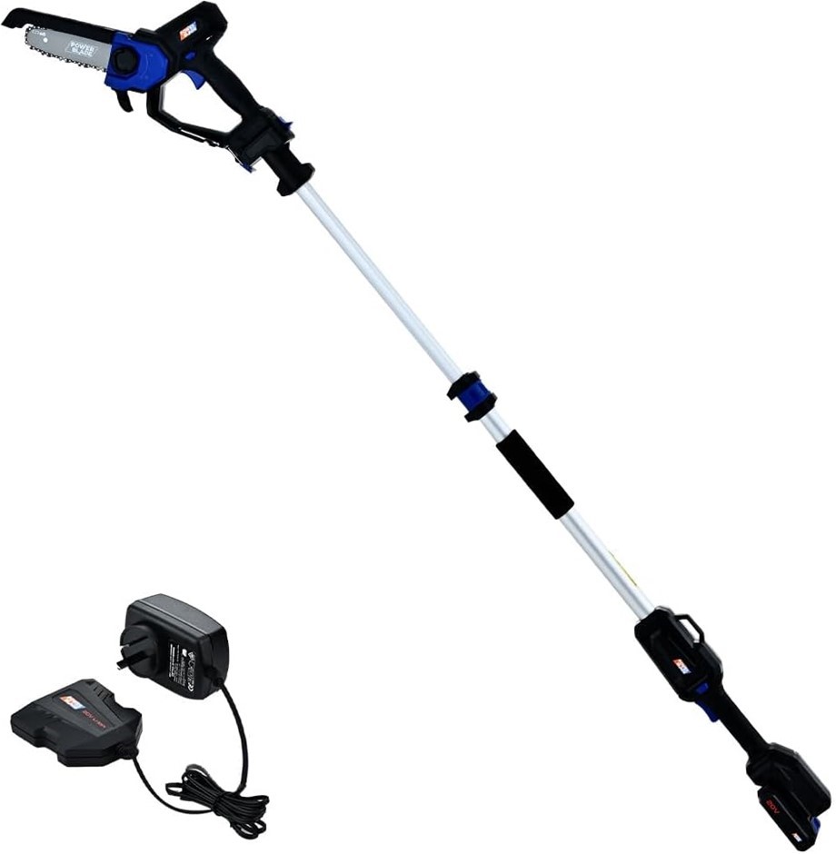 SW7 20V Cordless Convertible Mini Chainsaw Pole Saw Kit, Telescopic Electri