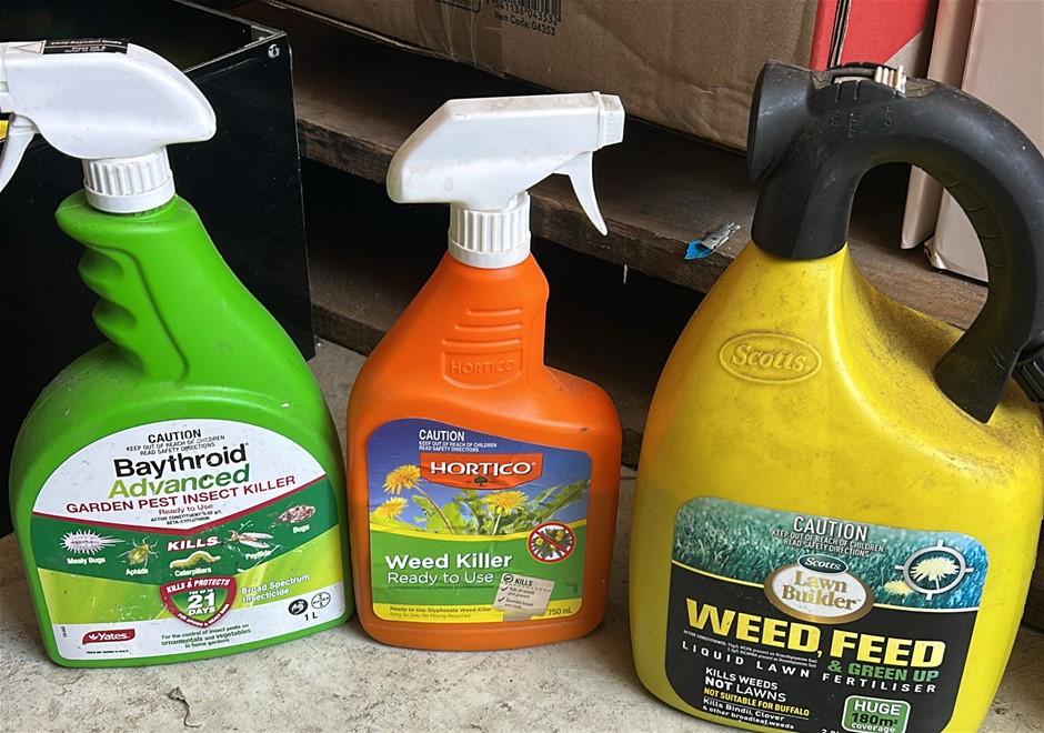3x Garden Care Products