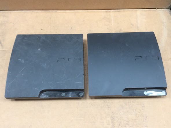Sony PlayStation 3 CECH-3002B&CECH-2002A Consoles (Lot of 2)