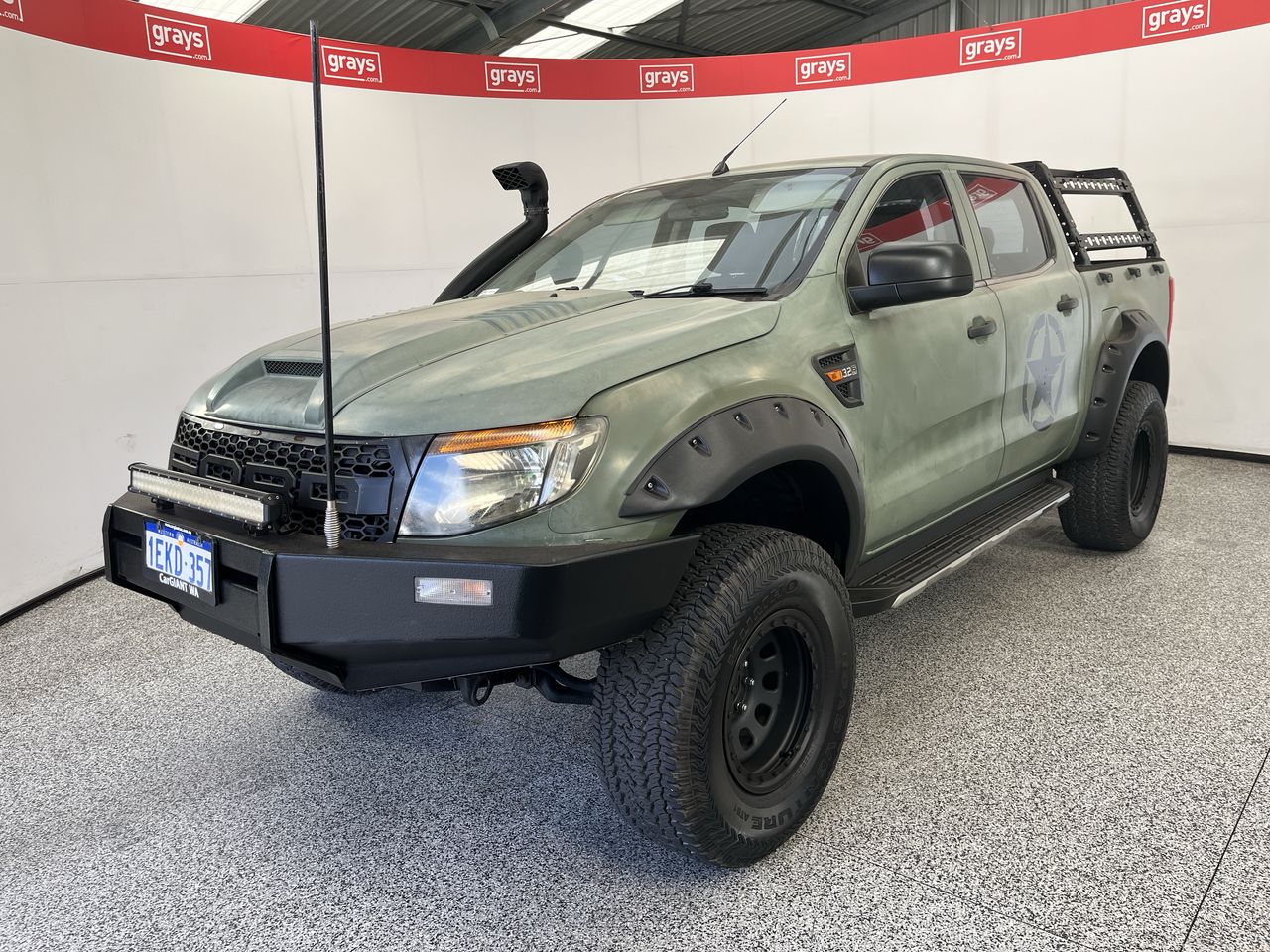2013 Ford Ranger XL 4X4 PX Turbo Diesel Automatic Dual Cab