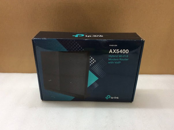 TP-Link AX5400 VX420-G2h Hybrid WiFi 6 Modem Router w/ VoIP - New Unboxing