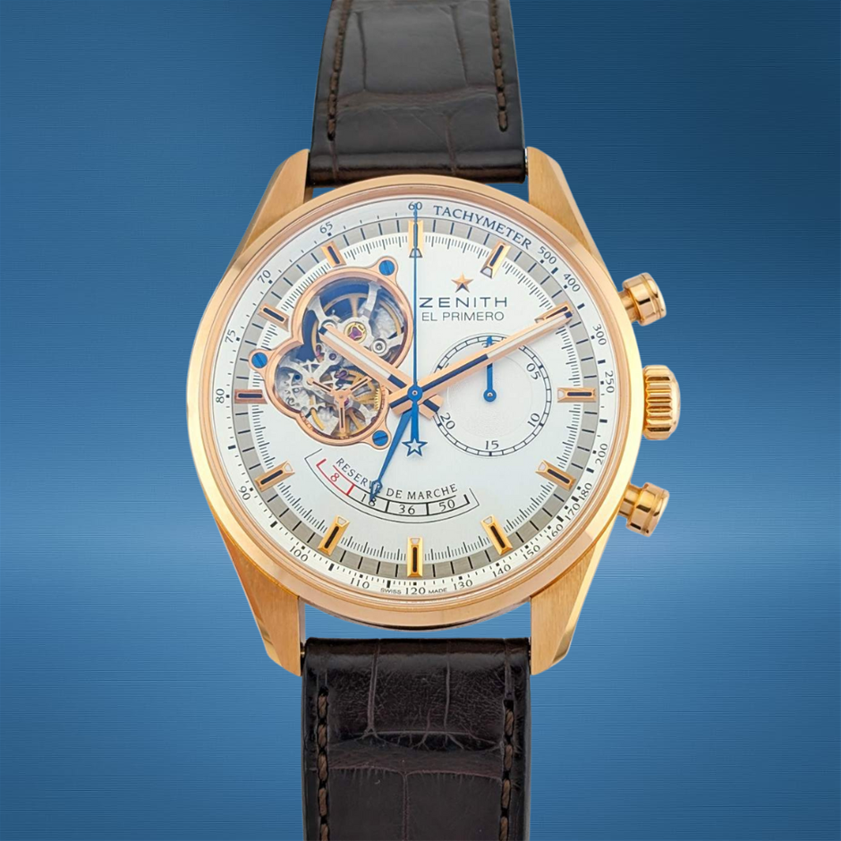 Zenith 18.2080.4021 El Primero Chronomaster 42mm 2013 BxP COA