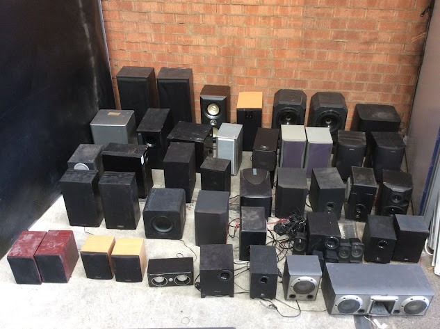 LG/Sony/Logitech/Kenwood Mixed Brand and Model Speaker Systems