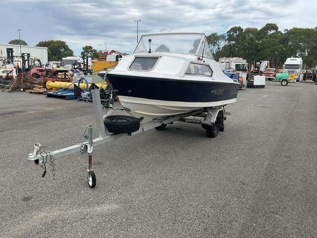 Savage Half Cabin Boat