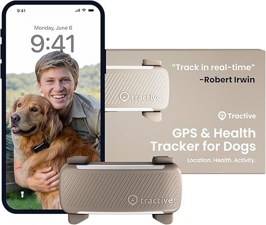 TRACTIVE GPS Dog Tracker | 2025 Edition | Market Leader | Real-time Locatio