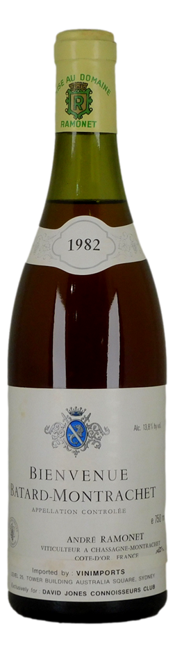 Domaine Ramonet Batard Montrachet White 1982 (1x 750mL), France.