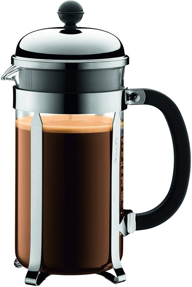 BODUM Australia Pty Coffee Maker French Press, Colour: Silver.