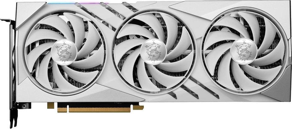 MSI GeForce RTX 4060 Ti Gaming X Slim White 8G GDDR6 128-bit Gaming Graphic