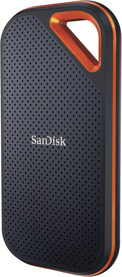 SANDISK Extreme Pro Portable SSD, 2 TB, Centimeters, SDSSDE80-2T00-G25, Bla
