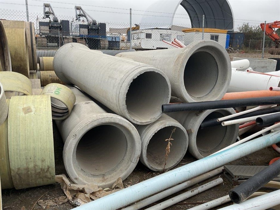 Quantity of Reinforced Concrete Cement (RCC) Pipes