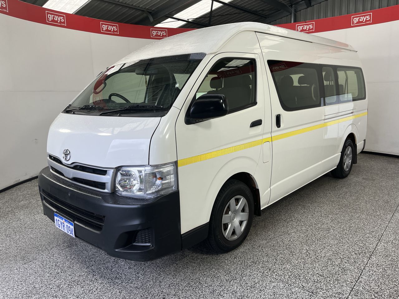 2012 Toyota Hiace Commuter KDH223R Turbo Diesel Automatic 14 Seats Bus