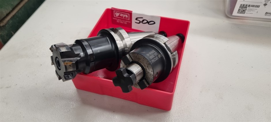 BT40 Arbors and 50mm milling cutter