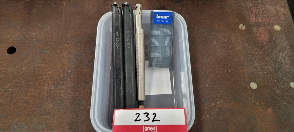 ID Grooving Boring Bar and inserts