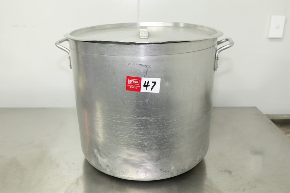 Large Alloy Cooking Pot with Lid