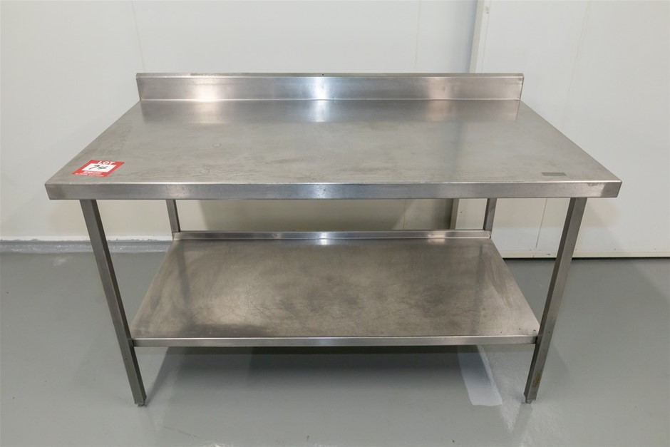 Prep Bench with Under Shelf