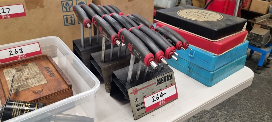 Zebra Hexagon Key Kits x 3