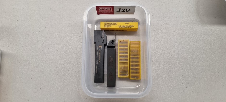 Kennametal Grooving Holder 20mm Shank Plus Inserts
