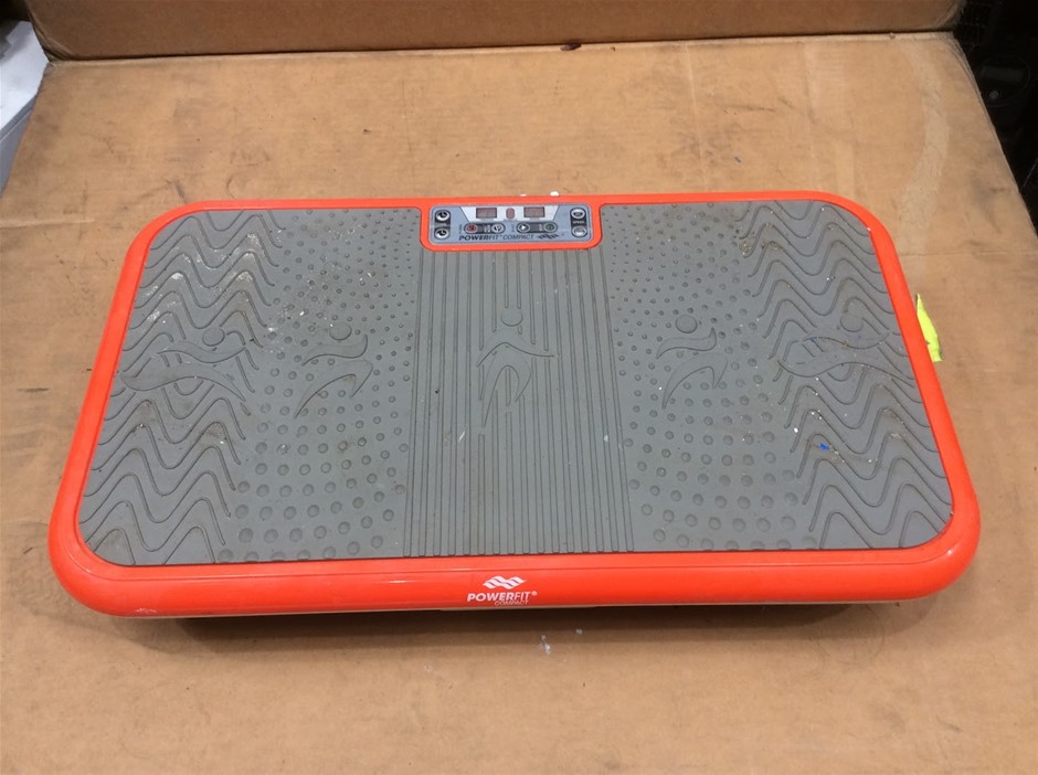 Power fit Compact E382 Vibration Fitness Plate