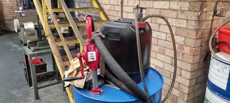 Manual 20L oil pump and hand Rotary vane pump