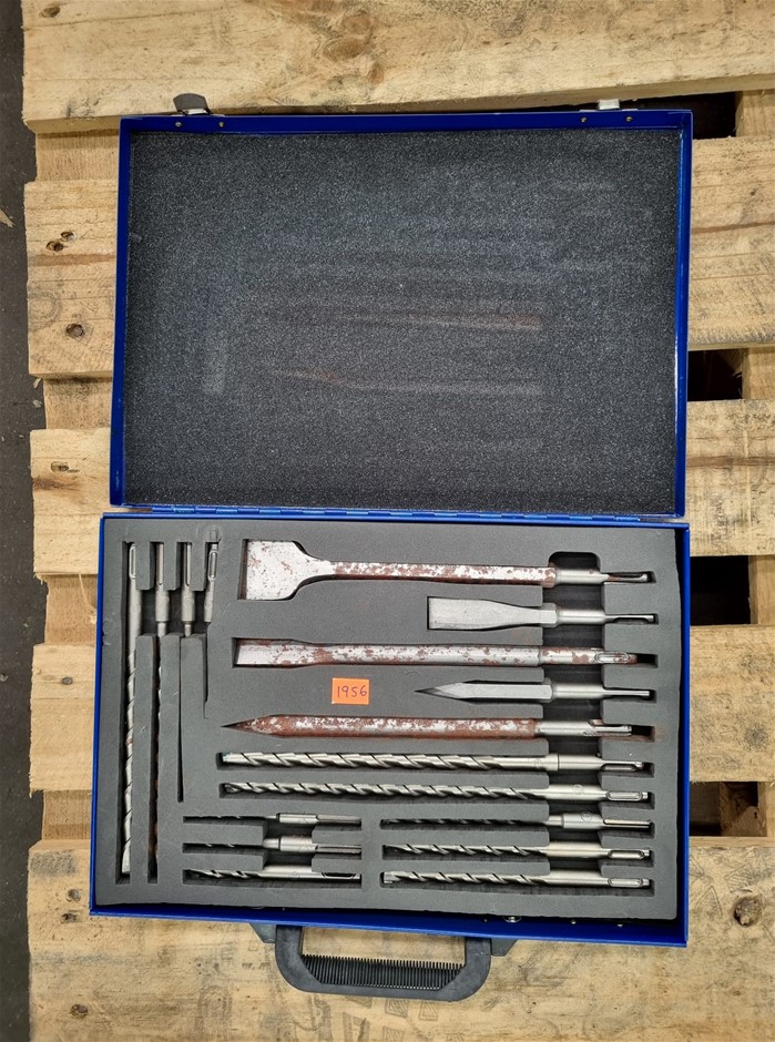 17pc SDS Drill bit & Chisel Sets (Complete and Unused) x 1 units